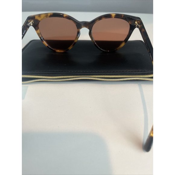 STELLA MCCARTNEY 50mm Round Sunglasses Medium Havana 50 18 145 - Picture 7 of 8